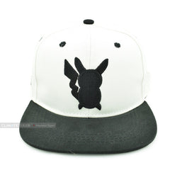 GO Pocket Monster Pikachu Flat Snapback Caps Hat